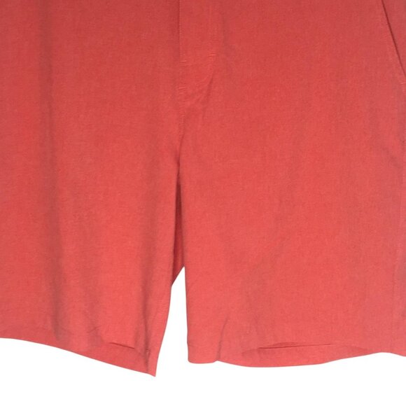Salt Life Shorts Mens 36 Coral SLX-QD Vapor Stretch Hybrid Quick Dry Fishing - Picture 7 of 16